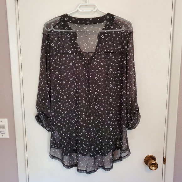 Nat & Bee Mesh Star Tunic - Size XL - Picture 2 of 4